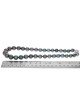 Tahitian Pearl Necklace with Diamond Ball Clasp